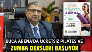 Buca Arena'da ücretsiz pilates ve zumba dersleri başlıyor
