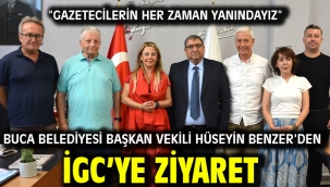BUCA BELEDİYESİ BAŞKAN VEKİLİ HÜSEYİN BENZER'DEN İGC'YE ZİYARET