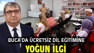 Buca'da ücretsiz dil eğitimine yoğun ilgi