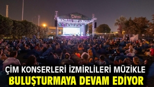 Çim Konserleri İzmirlileri müzikle buluşturmaya devam ediyor