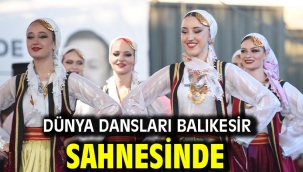 Dünya Dansları Balıkesir Sahnesinde