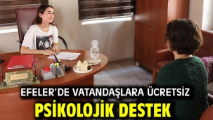 EFELER'DE VATANDAŞLARA ÜCRETSİZ PSİKOLOJİK DESTEK