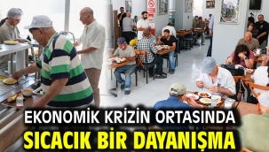 Ekonomik krizin ortasında sıcacık bir dayanışma
