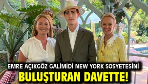 Emre Açıkgöz Galimidi New York Sosyetesini Buluşturan Davette!