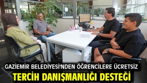 Gaziemir Belediyesi'nden öğrencilere ücretsiz tercih danışmanlığı desteği
