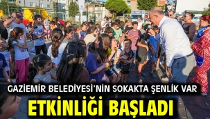 Gaziemir Belediyesi'nin Sokakta Şenlik Var etkinliği başladı