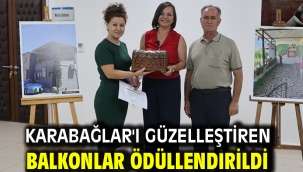 Karabağlar'ı Güzelleştiren Balkonlar Ödüllendirildi