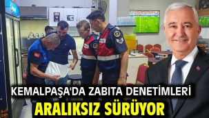 Kemalpaşa'da Zabıta Denetimleri Aralıksız Sürüyor