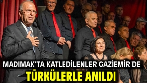 Madımak'ta katledilenler Gaziemir'de türkülerle anıldı