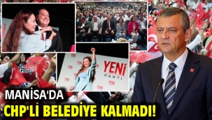 Manisa'da CHP'li belediye kalmadı!