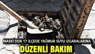 MASKİ'den 17 İlçede Yağmur Suyu Izgaralarına Düzenli Bakım