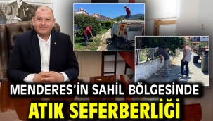 Menderes'in Sahil Bölgesinde Atık Seferberliği