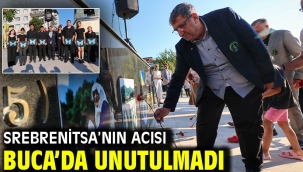 Srebrenitsa'nın acısı Buca'da unutulmadı
