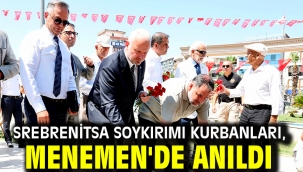 Srebrenitsa Soykırımı kurbanları, Menemen'de anıldı
