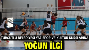 Turgutlu Belediyesi Yaz Spor ve Kültür Kurslarına Yoğun İlgi