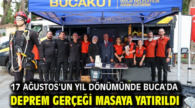 17 Ağustos'un yıl dönümünde Buca'da deprem gerçeği masaya yatırıldı