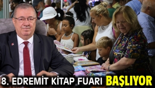  8. Edremit Kitap Fuarı başlıyor