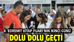8. Edremit Kitap Fuarı'nın ikinci günü dolu dolu geçti