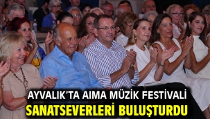 Ayvalık'ta AIMA Müzik Festivali sanatseverleri buluşturdu