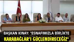 Başkan Kınay: "Esnafımızla birlikte Karabağlar'ı güçlendireceğiz"