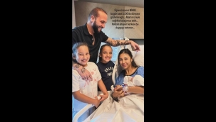 Berkay Şahin ile Özlem Ada Şahin'in kızları dünyaya geldi
