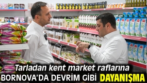 Bornova'da devrim gibi dayanışma