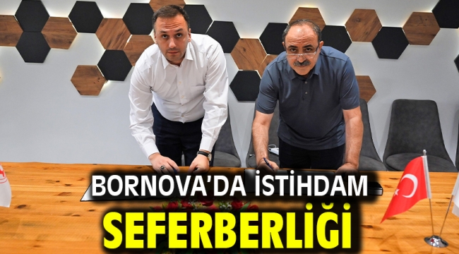 Bornova'da istihdam seferberliği