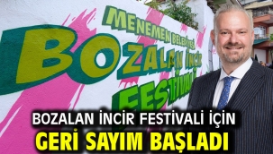 Bozalan İncir Festivali için geri sayım başladı