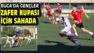 Buca'da gençler Zafer Kupası için sahada