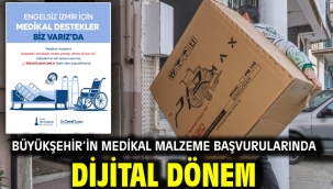 Büyükşehir'in medikal malzeme başvurularında dijital dönem