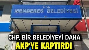 CHP, Bir Belediyeyi Daha AKP'ye Kaptırdı