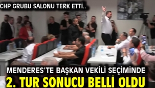 CHP Grubu salonu terk etti: Menderes'te başkan vekili seçiminde 2. tur sonucu