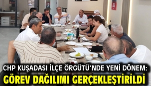 CHP Kuşadası İlçe Örgütü'nde Yeni Dönem: Görev Dağılımı Gerçekleştirildi