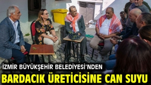 İzmir Büyükşehir Belediyesi'nden Bardacık Üreticisine Can Suyu