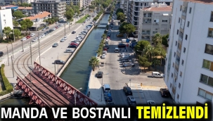 Manda ve Bostanlı temizlendi