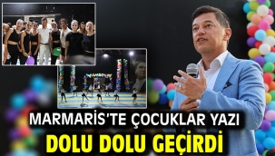 MARMARİS'TE ÇOCUKLAR YAZI DOLU DOLU GEÇİRDİ