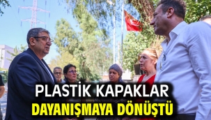 Plastik kapaklar dayanışmaya dönüştü