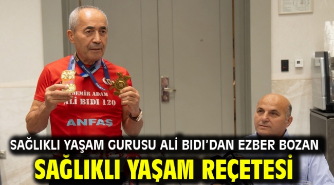 Sağlıklı Yaşam Gurusu Ali Bıdı'dan Ezber Bozan Sağlıklı Yaşam Reçetesi