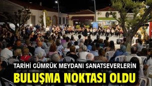 Tarihi Gümrük Meydanı Sanatseverlerin Buluşma Noktası Oldu