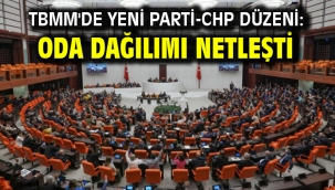 TBMM'de YENİ Parti-CHP düzeni: Oda dağılımı netleşti