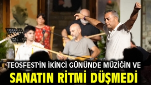TeosFest'in ikinci gününde müziğin ve sanatın ritmi düşmedi