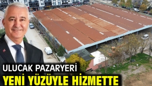 Ulucak Pazaryeri Yeni Yüzüyle Hizmette