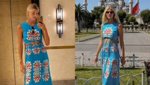 Ünlü model Devon Windsor, ailesiyle İstanbul'da!