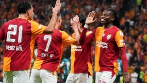 Aslan üçlük attı