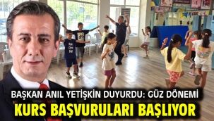 Başkan Anıl Yetişkin Duyurdu: Güz Dönemi Kurs Başvuruları Başlıyor