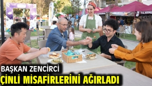 Başkan Zencirci Çinli Misafirlerini Ağırladı 