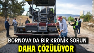Bornova'da bir kronik sorun daha çözülüyor