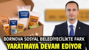 Bornova sosyal belediyecilikte fark yaratmaya devam ediyor