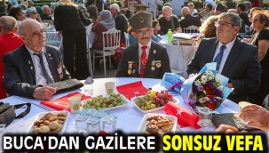 Buca'dan gazilere sonsuz vefa