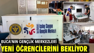 Buca'nın Gençlik Merkezleri yeni öğrencilerini bekliyor